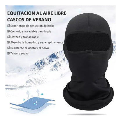 Kit de protección (guantes + toalla facial de seda helada + protectores de brazos)