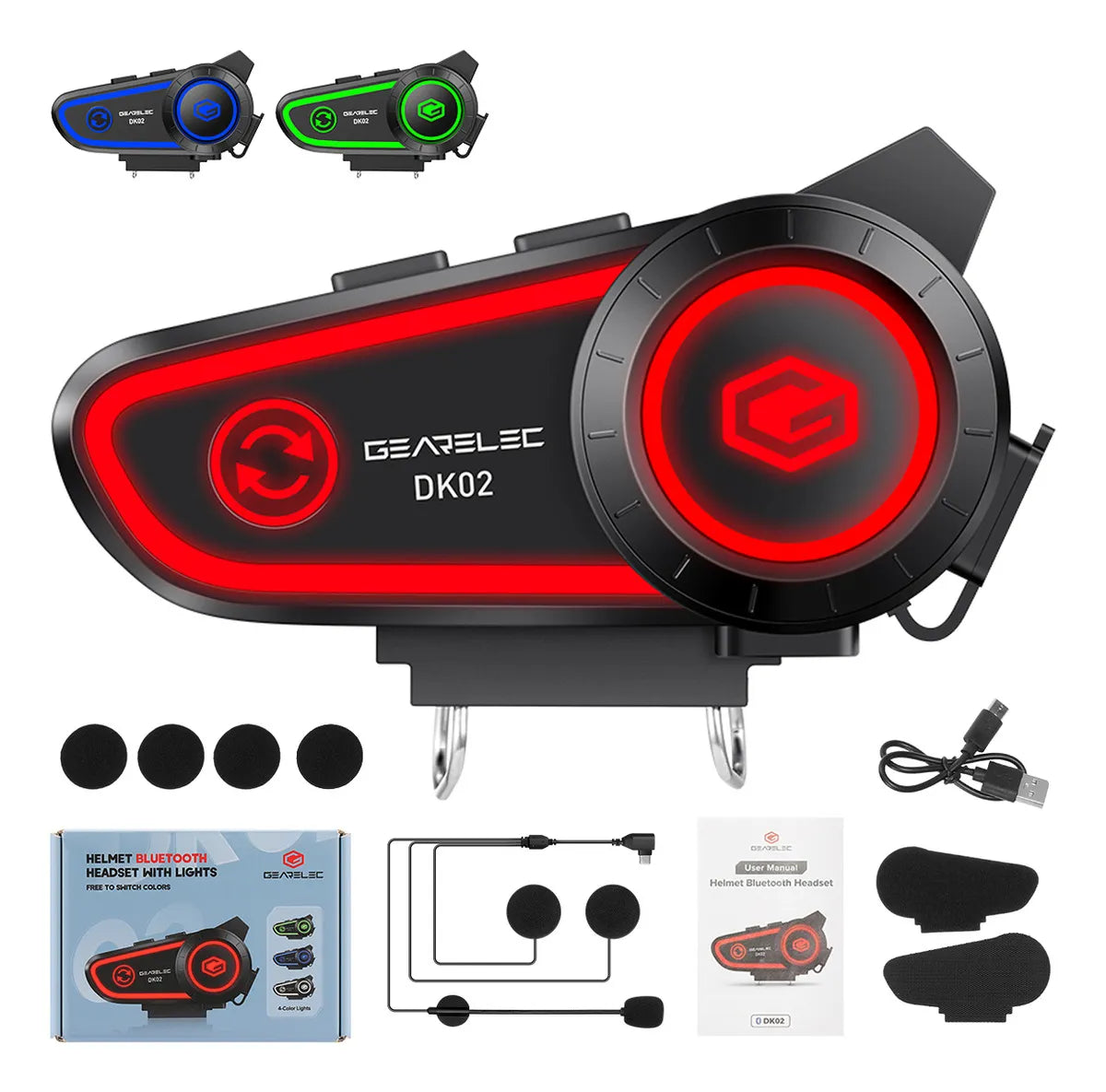 Audífonos para cascos de moto