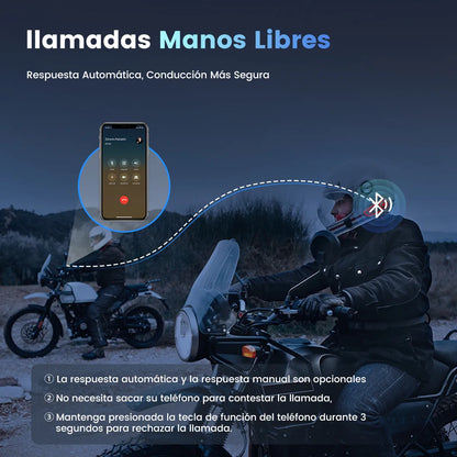 Audífonos para cascos de moto